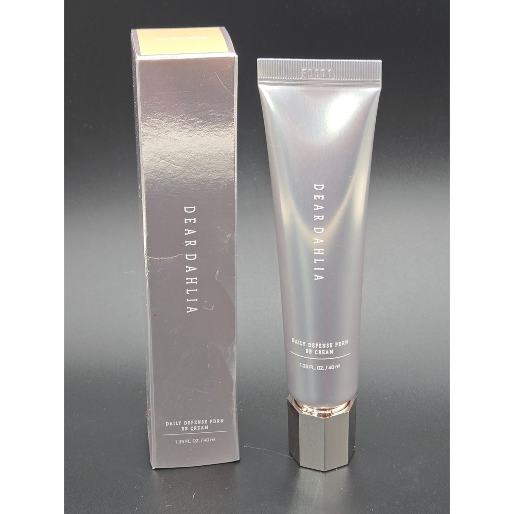 Dear Dahlia Daily Defense PDRN BB Cream 22N Natural Beige 1.35 fl oz 40ml NEW